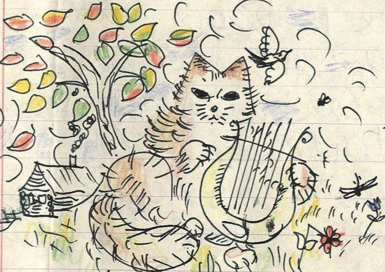 مردی که خودش را در گربه ها می دید	